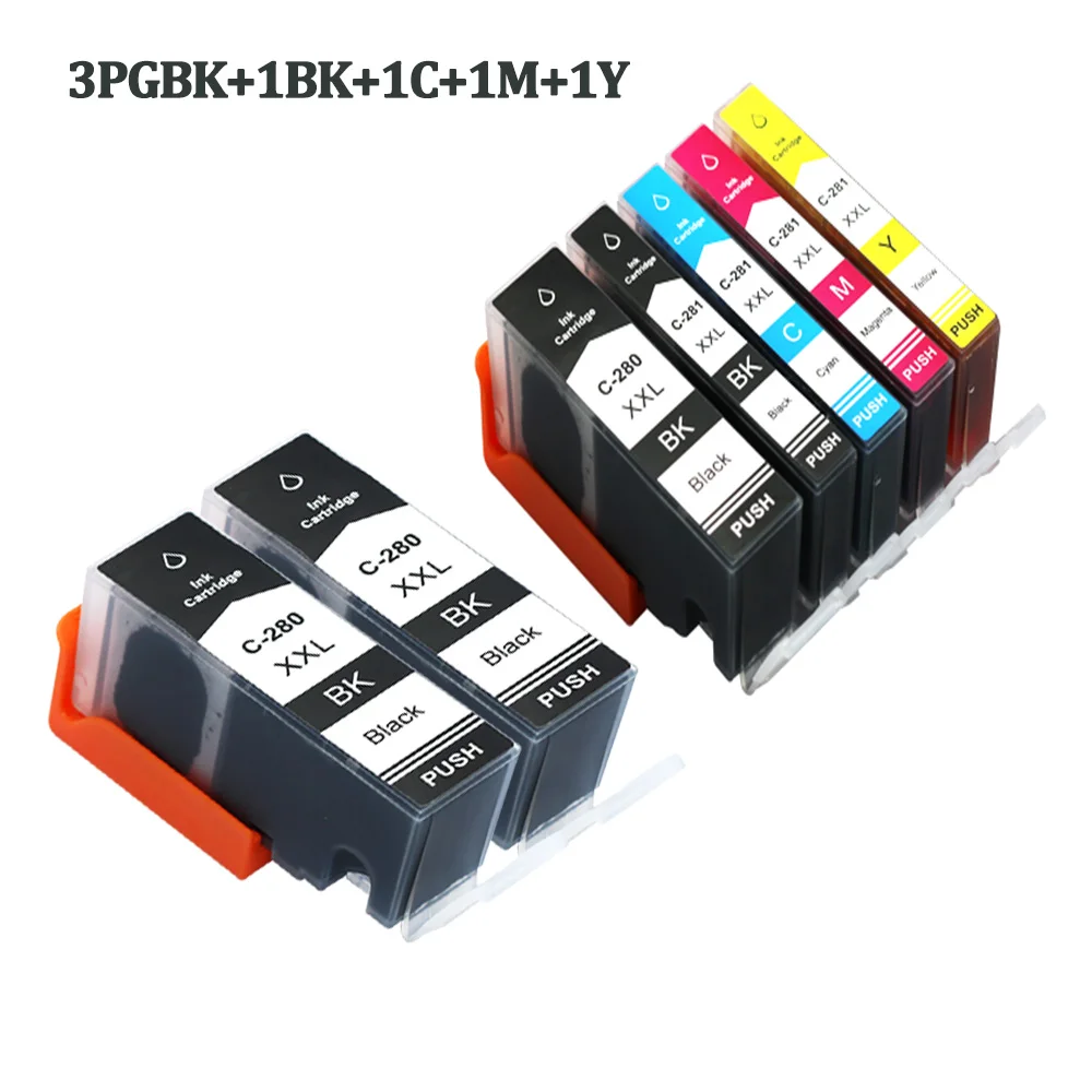 Canon 280XL 281XL 280 281 для принтеров TS9120 TS8220 TS8120 TS8320 | Компьютеры и офис