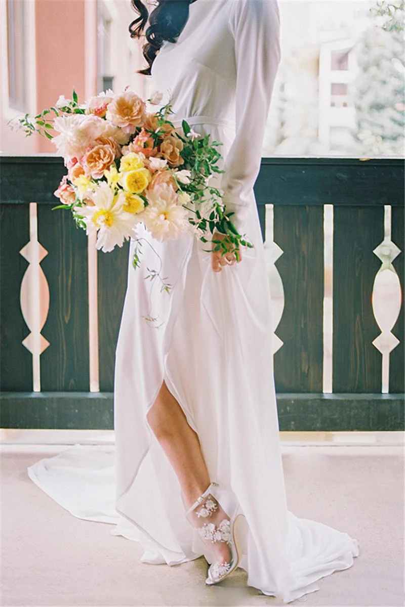 bohemian-wedding-dresses-2020-simple-designed-long-sleeve-a-line-split-backless-bridal-country-wedding-gowns-cheap-robe-de-mariee (3)