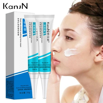 

2PCS Anti-acne Cleaning Cream Face Care Pimple Acne Quickly Remover Anti Acne Treatment Oil control Repair Spot Skin Care