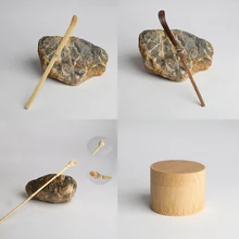 Бамбуковая ложка для чая, чайный порошок, совок(Chashaku), зацепленные чайные ложки, чайная коробка, контейнер для японского чая, инструменты для церемонии