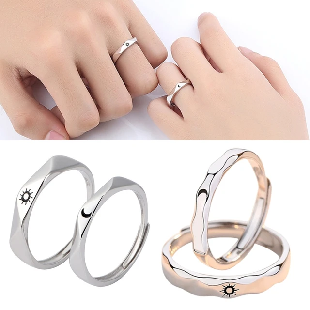 Endless Love Couple Ring,Fashion Trendy Couple Ring,Personality Simple  Opening Couple Ring,925 Sterl | Mode ringe, Schöne verlobungsringe, Paar  ringe