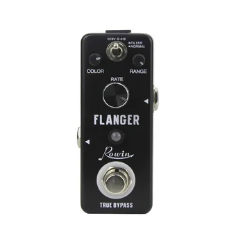

NEW Mini Guitar Flanger Pedal Effect True Bypass Metal Guitar Parts
