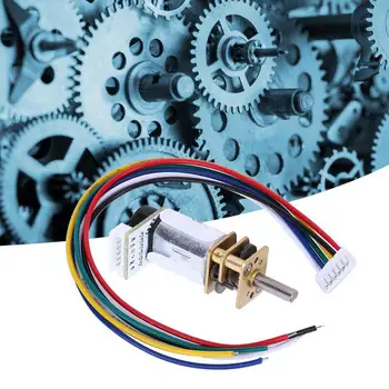 

300rpm DC Motor DC Gear Box Motor Mini Low Noise 6V 300rpm for Electric Curtains Robots JGA12-N20B