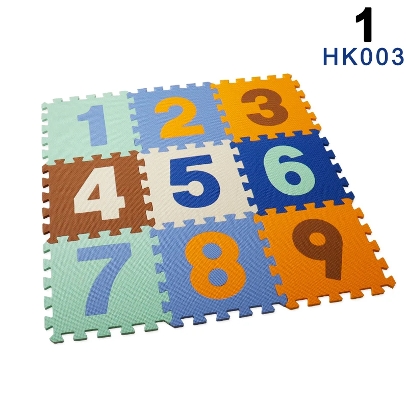 Высокое качество головоломки упражнения игровые коврики набор ползающий коврик Блокировка пена для напольной плитки для малышей - Цвет: 1