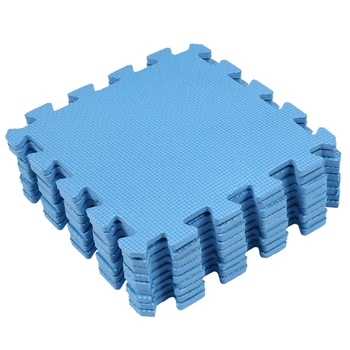 

HOT-EVA Puzzle Foam Anti-Fatigue Blue Interlocking Floor Mats
