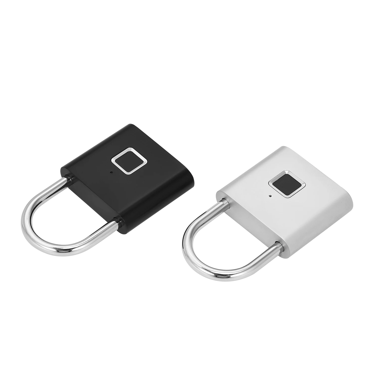 Умный Замок с защитой от отпечатков пальцев, USB Перезаряжаемый IP65 Водонепроницаемый замок без приложения, для помещений и улицы, для шкафчиков, сумок, чемоданов