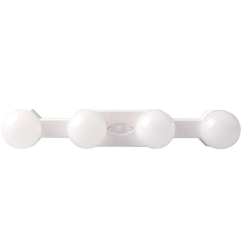 

Portable Makeup Lights Cordless Rechargeable Professional LED Vanity Mirror Light with 4 LED Bulbs Brightness Color Temperature