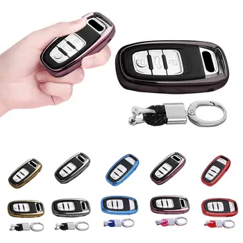 

Car TPU Remote Smart Key Cover Fob Case Shell For Audi A1 A3 A4 A5 A6 A7 A8 Quattro Q3 Q5 Q7 2009 2010 2011 2012 2013 2014 2015