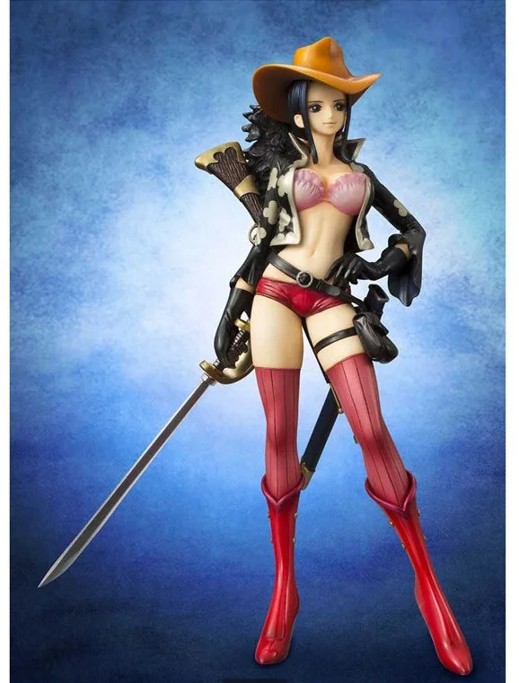 

Gravity Anime One Piece Pop Movie Robin Red Model Ornaments Garage Kit