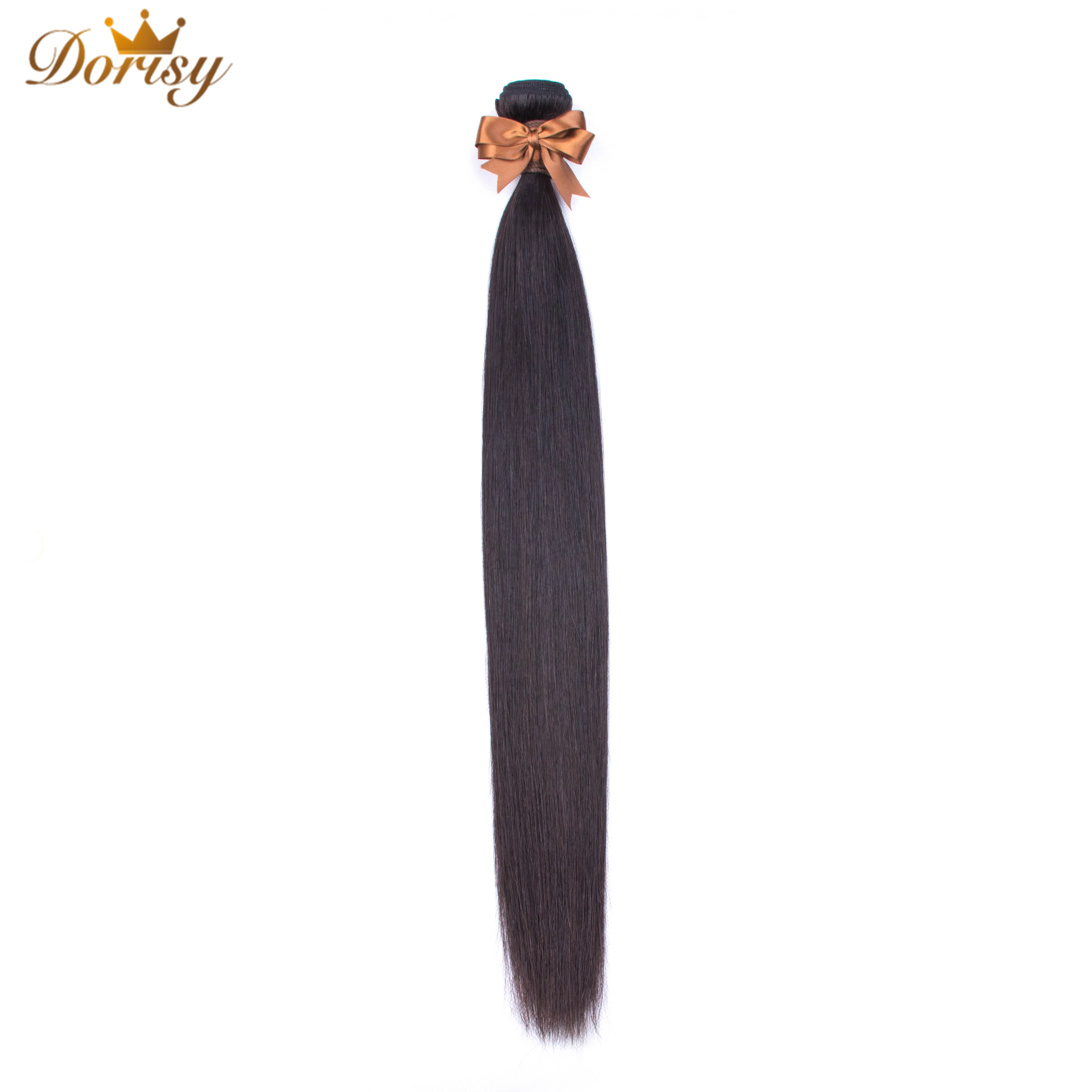 

Straight Human Hair Bundle 8-24 Inch Malaysian Human Hair Extension Natural Color Hair Extension Dorisy Non Remy Hair Bundles