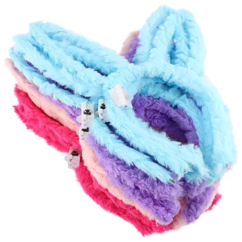 

20Pcs 14 LED Light Up Ear Headband,Rabbit Ear Headband Plush Bunny Ears LED Headband Costume Accessory for Party