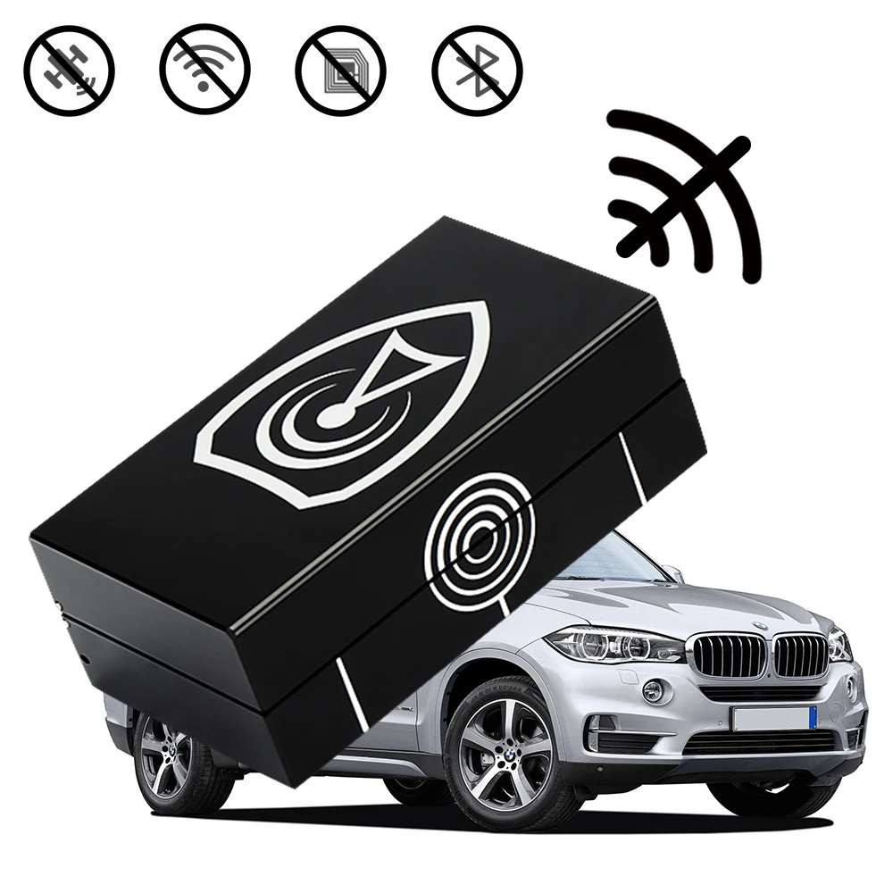 

Aluminum Car Key Protector Protecting Box Car Key FOB Shield Guard Keyless Entry Remote RFID Anti-theft Lock Devices