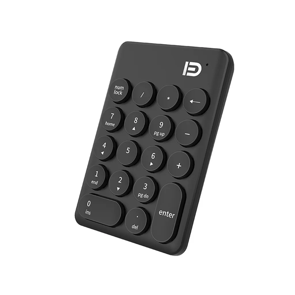 Gaming Keyboard USB 2,4 ГГц 18-ключ финансовых Бухгалтерия цифровая клавиатура ввода данных в Excel настольных ПК планшетный ПК Keyboard-L1203