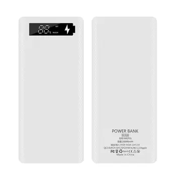 

QC3.0 PD Display DIY 8x18650 Battery Case Power Bank Shell Quick Charge Box