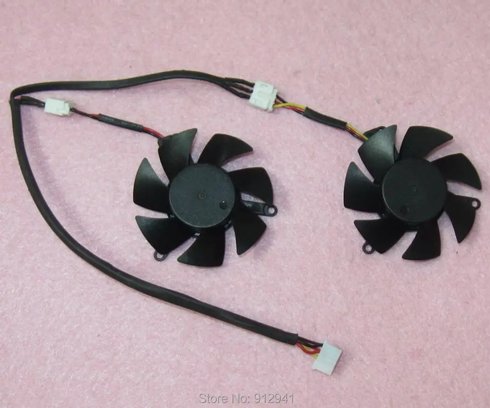 Двойная видеокарта R173 FY04510H12SAA FY04510H12SFA 45 мм сменный вентилятор 39 12 В 0 20 А 3 провода 4