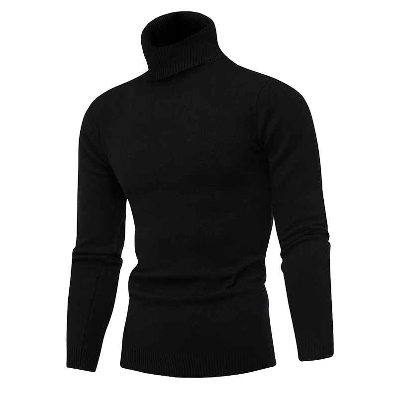 Royal blue pullover men's autumn and winter 100% cotton soft warm bottoming sweater multi-color slim knitted turtleneck sweater Royal blue pullover men's autumn and winter 100% cotton soft warm bottoming sweater multi-color slim knitted turtleneck sweater