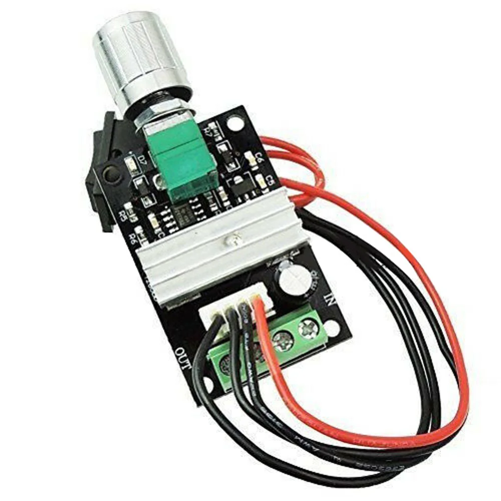 

10X 3A 80W Reversible PWM 1203BB DC Motor Speed Controller Adjustable 6V/12V/24V/28V DC Load Ferramenta