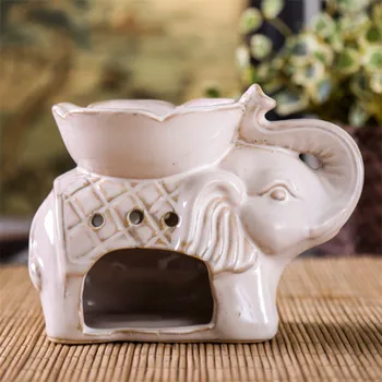 

Modern Ceramic Candle Holders Aroma Furnace Creative Candle Holder Luxury Elegant Simple White Swieczniki Home Decoration EB5ZT