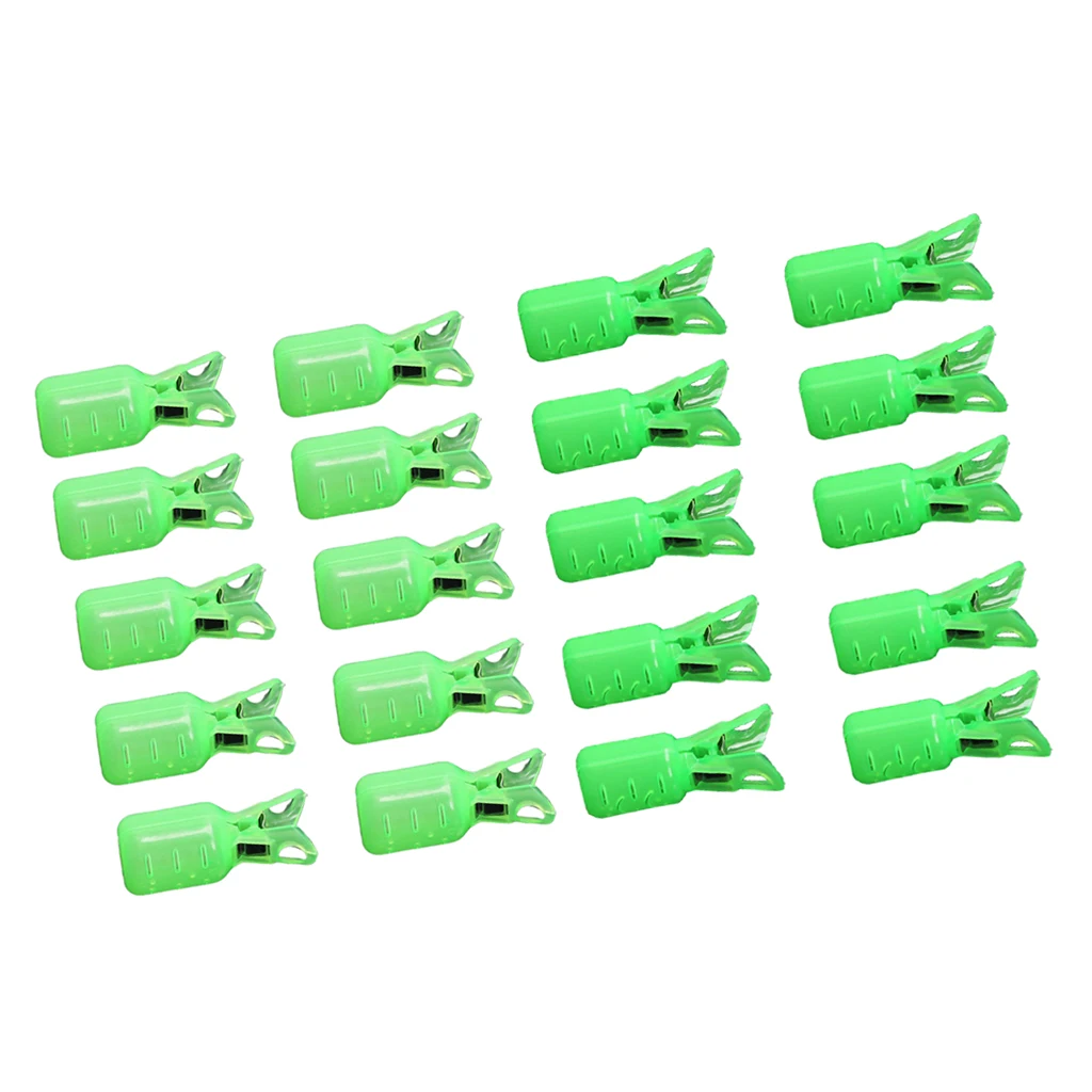 20X Squid Jig Hook Protector Shrimp Fishing Jigs Lure Covers Safety Cap L+S