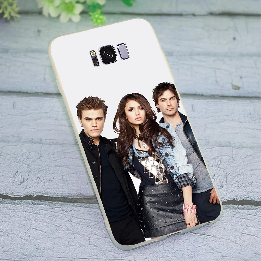 

Shell Diaries Elena Gilbert Phone Case for Galaxy S7 Edge Cover Note 8 9 M10 M20 M30 Galaxy S6 Edge S8 S9 S10 Plus S10e