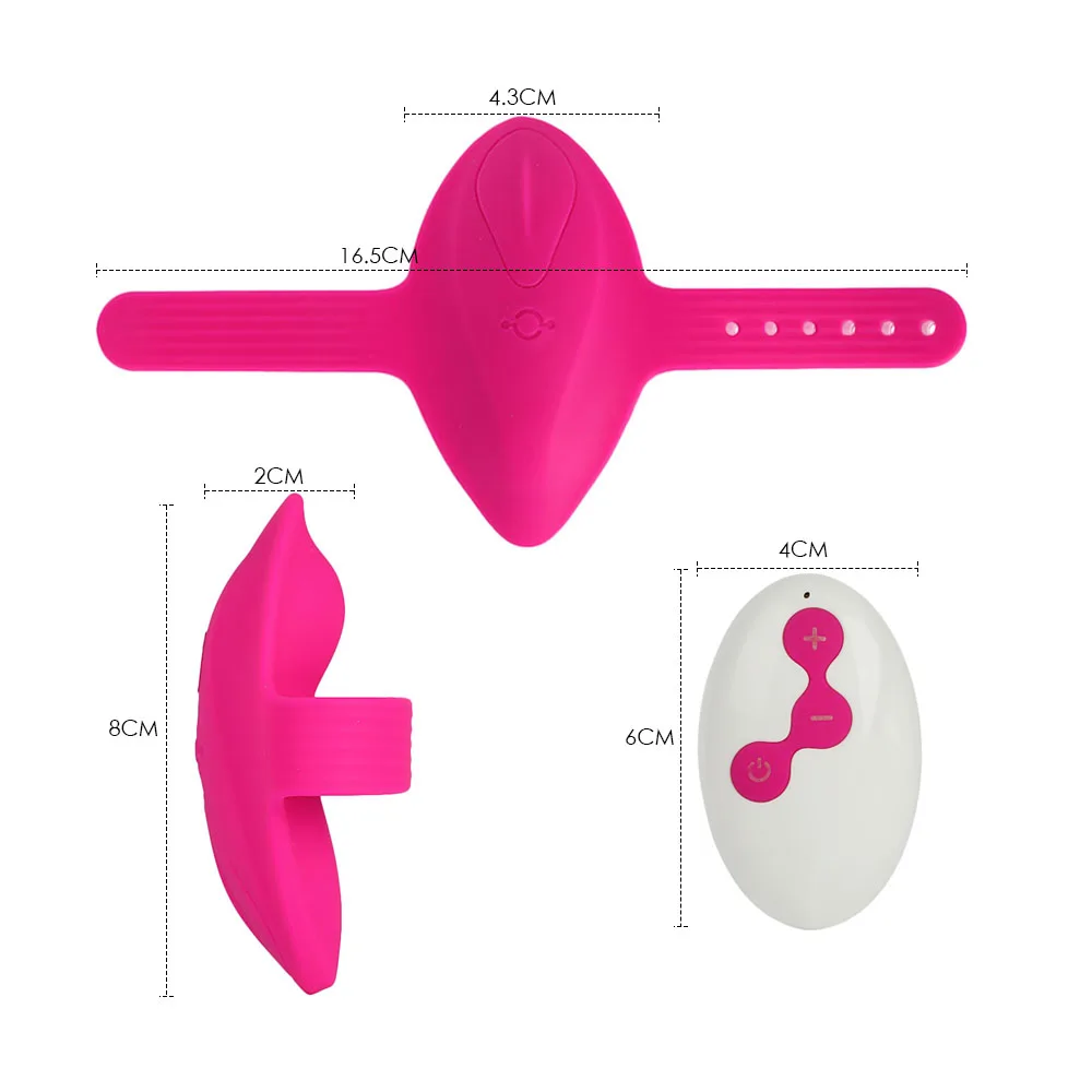 Wireless Remote Wearable Invisable Clit Vibrator 10 Speeds Clitoris Stimulator Pussy Vibrator Panties Sex Toys Women Masturbator