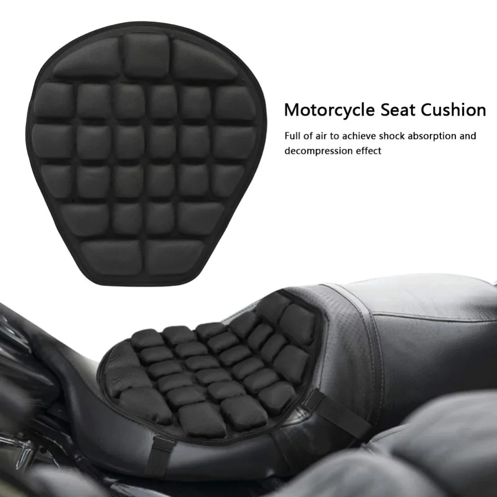 

Motorcycle Seat Cushion Anti-Slip Motorcycle Inflatable 3D Blow Air Cushion Pressure Relief Ride Seat Pad Motorcycle Accessories