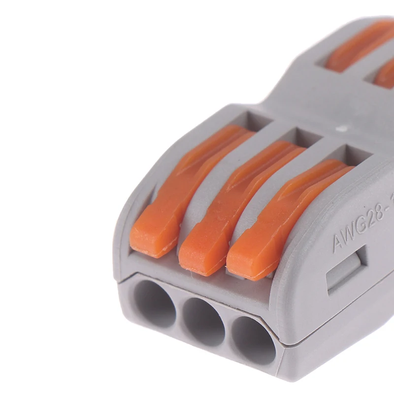 250V 32A SPL-1 2 3 способа многоразового использования Мини Быстрый провод соединители Универсальный Компактный соединитель проводки вставной клеммный блок