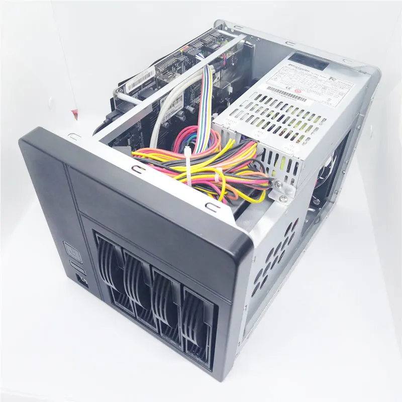 Домашнее хранилище корпус сервера NAS с горячей заменой IPFS Miner 4 отсека привода