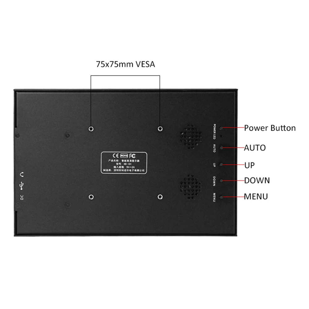 10 ġ 2K 2560*1600 USB 5V ޴ IPS ġ   Ps4 ġ PC Ʈ Ŀ  Ʈ Ȯ ȭ