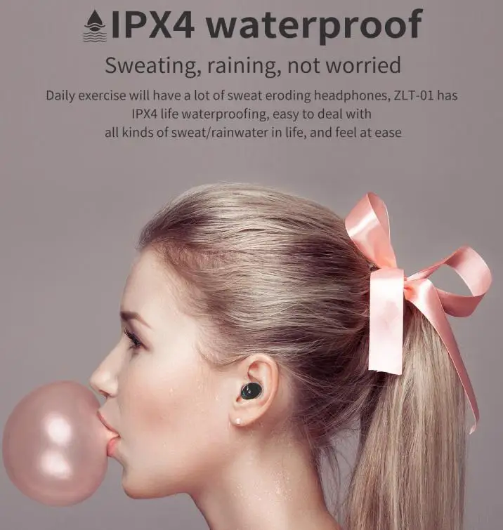 BEESCLOVER TWS Bluetooth наушники 5,0 сенсорные спортивные наушники Bluetooth наушники zlt Беспроводные спортивные наушники Bluetooth наушники r60