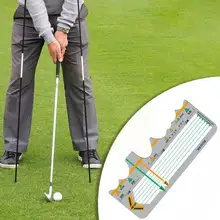 Golf Station Board Swing Trainer Practice Corrective Accessories Training Batting Beginners Supplies Golf Calibration Postu F8w4