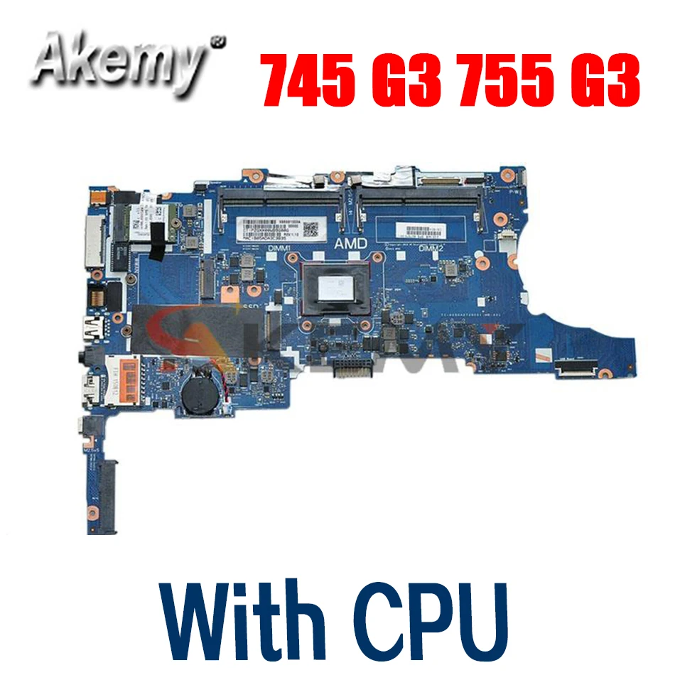827570-001 827570-501 827570-601 для HP 745 G3 845 MT42 Материнская плата ноутбука 100% полностью