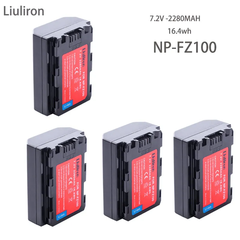 2280 мАч NP-FZ100 NPFZ100 NP FZ100 батарея+ светодиодный двойной USB зарядное устройство для sony NP-FZ100, BC-QZ1, sony a9, a7R III, a7 III, ILCE-9