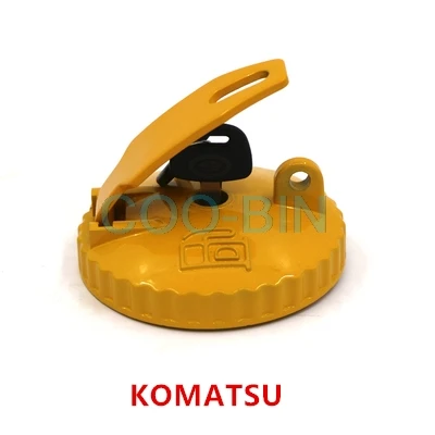 KOMATSU Универсальный фильтр-крышка дизельного топлива для гусеницы CAT HITACHI ZX KOBELCO SK KOMATSU PC DOOSAN DH DX DAEWOO SUMITOMO KATO HD - Цвет: KOMATSU