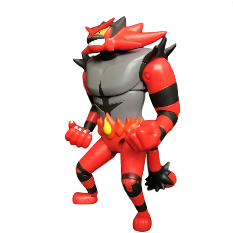 TAKARA TOMY POKEMON Litten Torracat Incineroar, экшн-фигурка, коллекция игрушек, мультфильм, Покемон, фигурка, игрушки, подарки для детей - Цвет: 1pcs