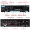 AK35 Home Car Amplifiers 2 Channel bluetooth 5.0 Surround Sound FM USB Remote Control Mini HIFI Digital Amplifier Stereo 400W*2 ► Photo 3/6