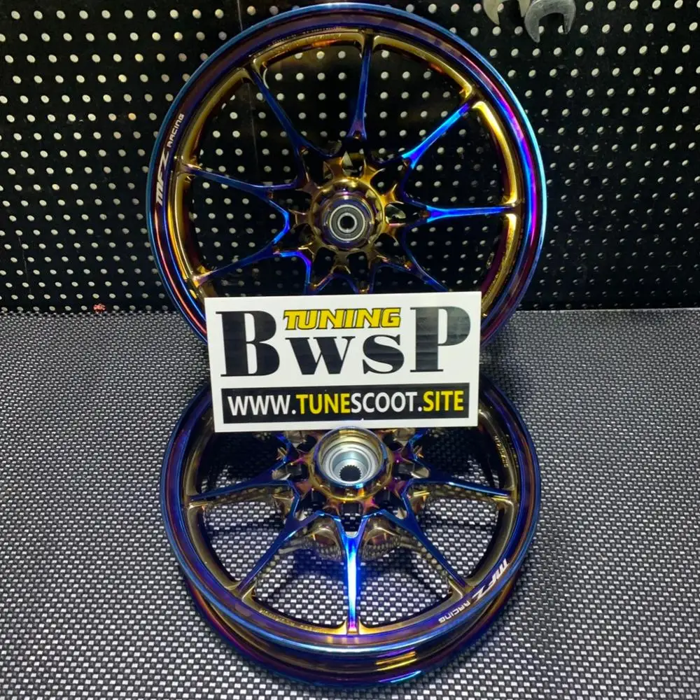 DIO50 Rims 10 Inch Racing Forged McLaren Style Wheels Tuning Racing Dio 50 Modification