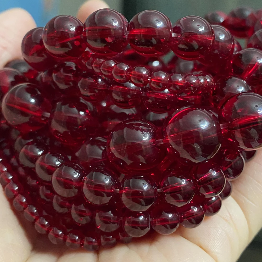 Natural Gemstone Beads for DIY Jewelry Crafting - Amethyst, Lava, Turquoise, Agate, Jade, Garnet, and Quartz