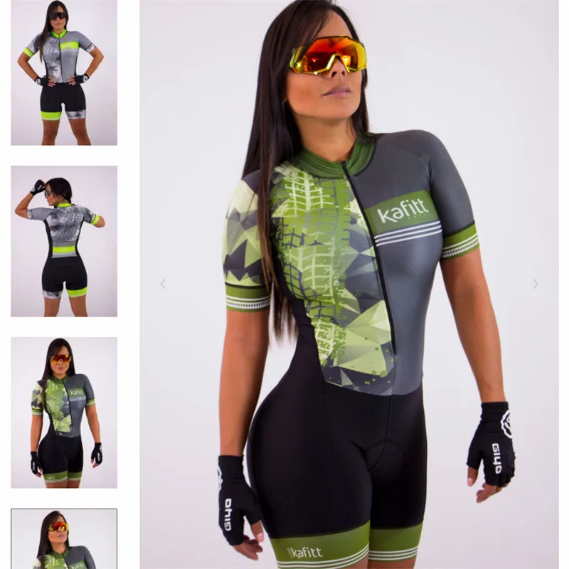 

2019 new style Explorer kafitt women cycling skinsuit USA Comfortable quick-drying jumpsuit triathlon suit ropa ciclismo mujer