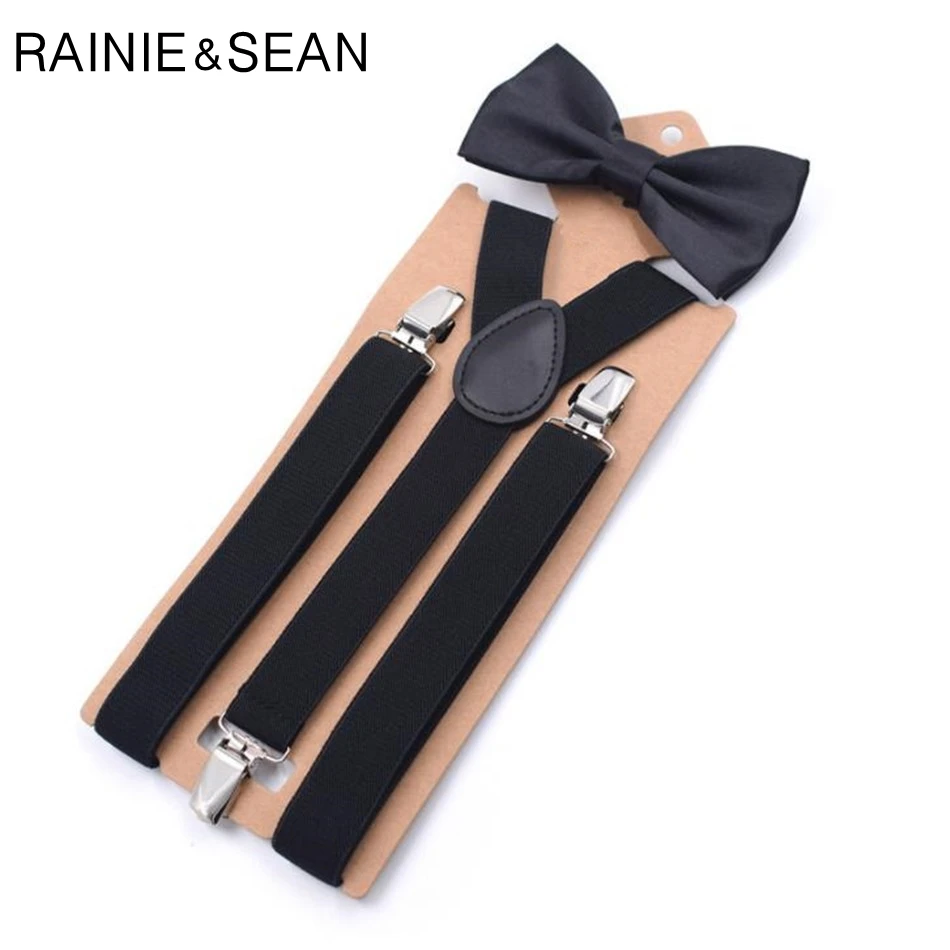 Ремень на лямках RAINIE SEAN с бантом мужской женский детский ремень для брюк