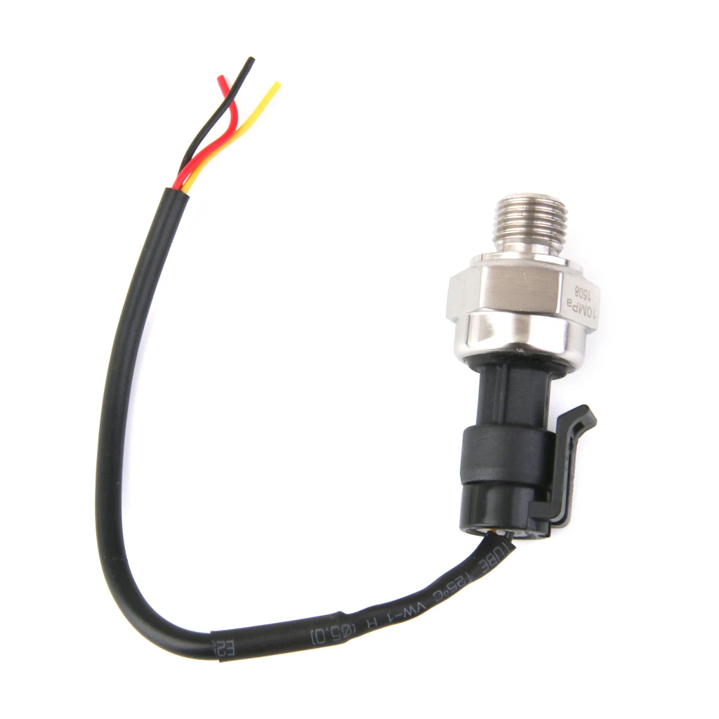 G1/4 Transducer Sensor 0-10MPa for Hydraulic/Pneumatic Pressure Gauge Oil