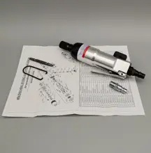 5h ar chave de fenda cabeça reta tipo pneumática chave de fenda de ar mão broca vento motorista ferramentas pneumáticas ferramentas de ar