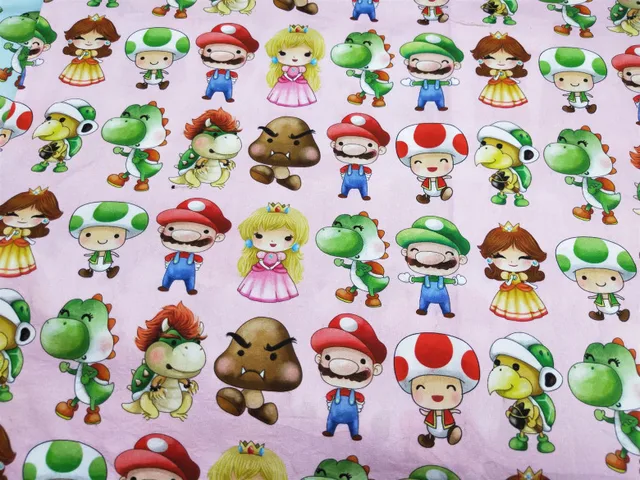 super mario crib bedding