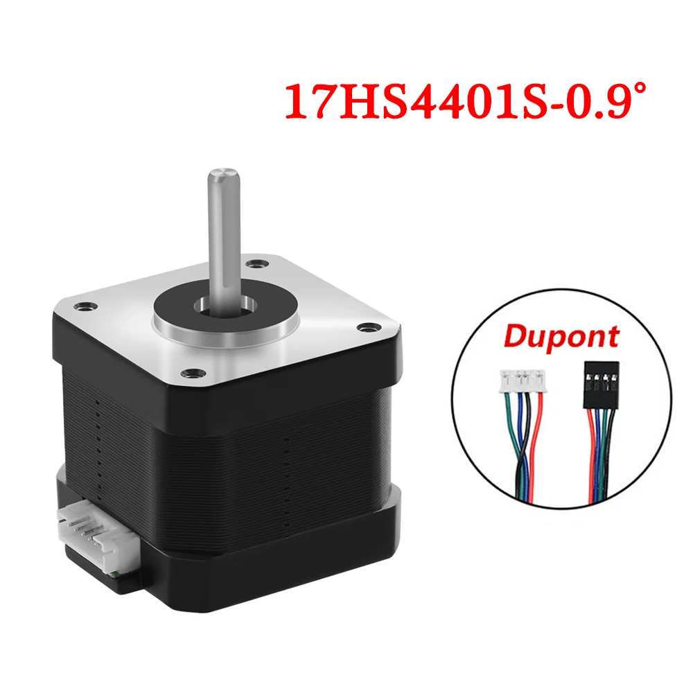 

Nema 17 Stepper Motor 0.9 Degree 280 mN.m/57g.cm 1.3A Nema 17HS4401S 4-lead Nema17 Step motor DIY CNC for Ender 3 SP-3