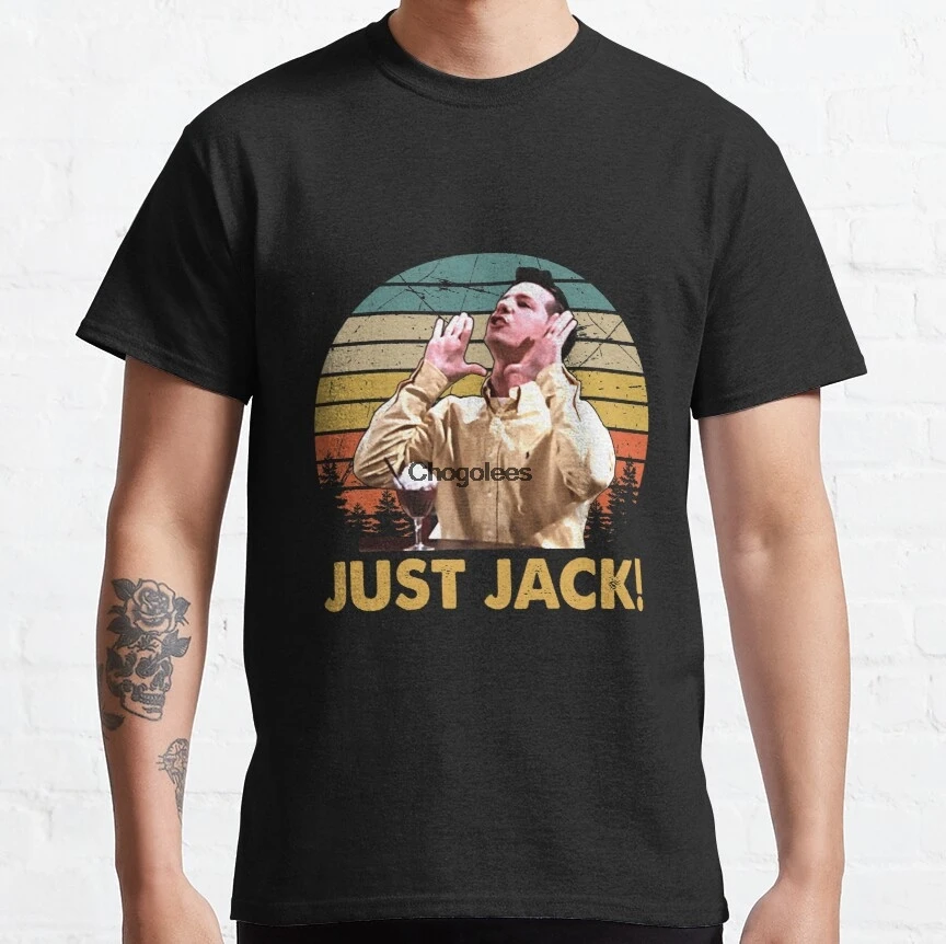 Мужская футболка Will and Grace Just Jack винтажные забавные подарки женская и |