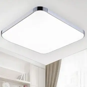 

Ceiling Light 12W Warm White LED Lamp Kitchen Square Living Room Modern Bathroom