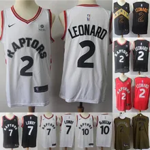 Toronto Мужская футболка для взрослых#2 Kawhi Leonard 7 Kyle Lowry 10 DeMar DeRozan