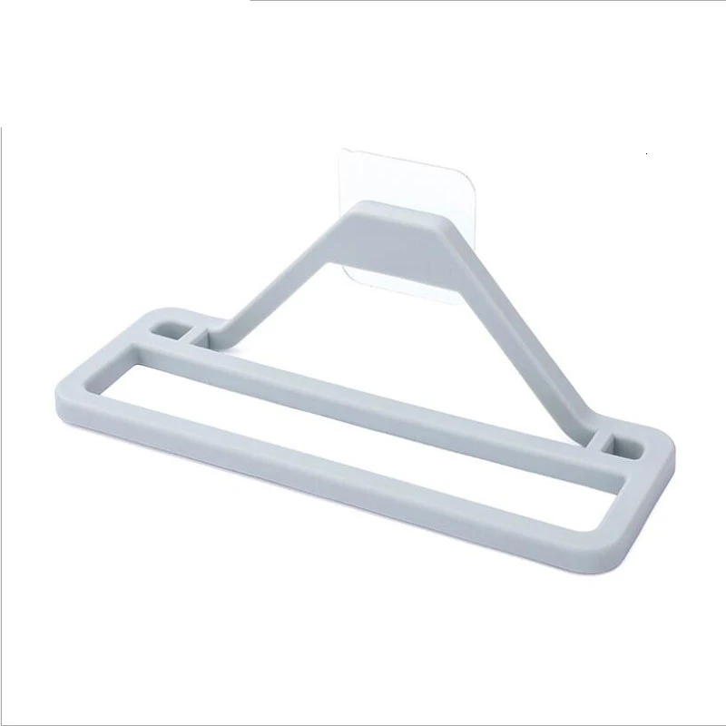 Синий Durable Bathroom Wall Mount Slippers Paste Wall Hanging Shoes Simple Slippers Shelf Shoes Storage Drain Rack Organizer Holder - Цвет: Синий