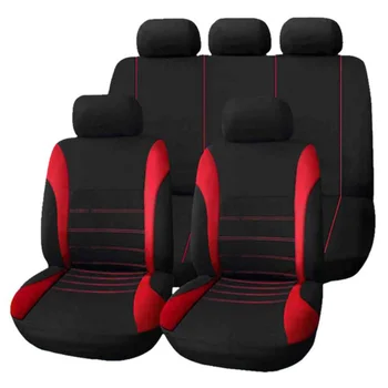 

9pcs/set Automobiles Seat Covers Full Car Seat Cover Universal Interior Accessories Protector Car-Styling