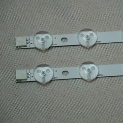 2 PCS NEW 11LED 575mm LED backlight strip for VESTEL 32 inch REV0.2 VES315WNDS-01 32HXC01U 32D1333DB VES315WNDL-01